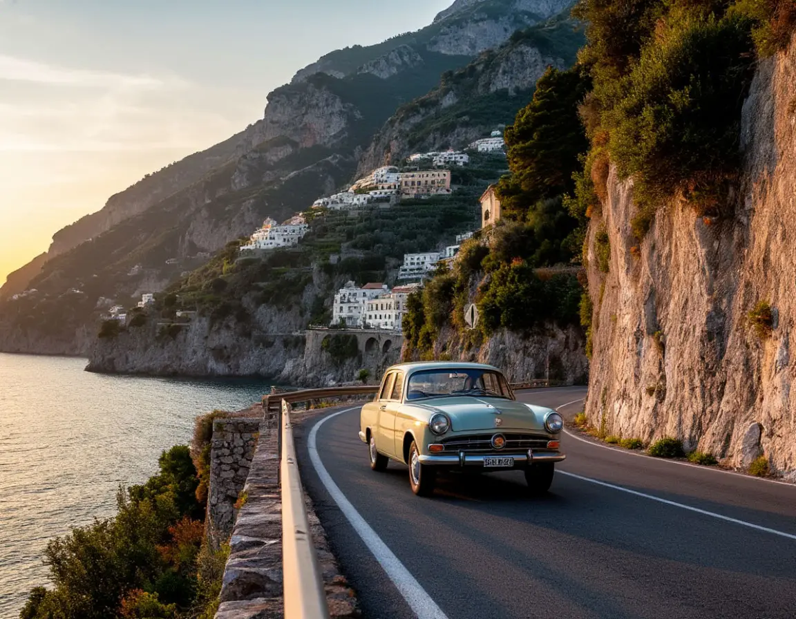 Vecchio viaggio in Costiera Amalfitana