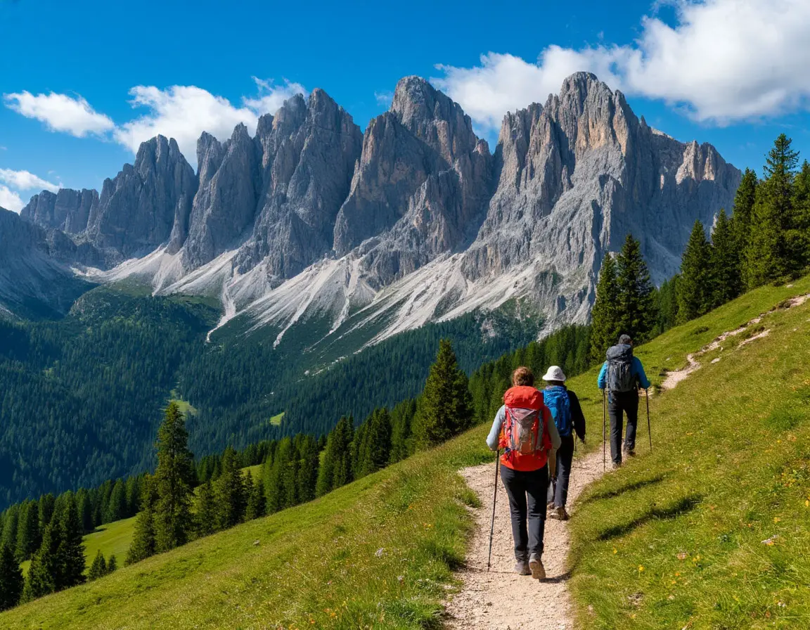 Trekking nelle Dolomiti
